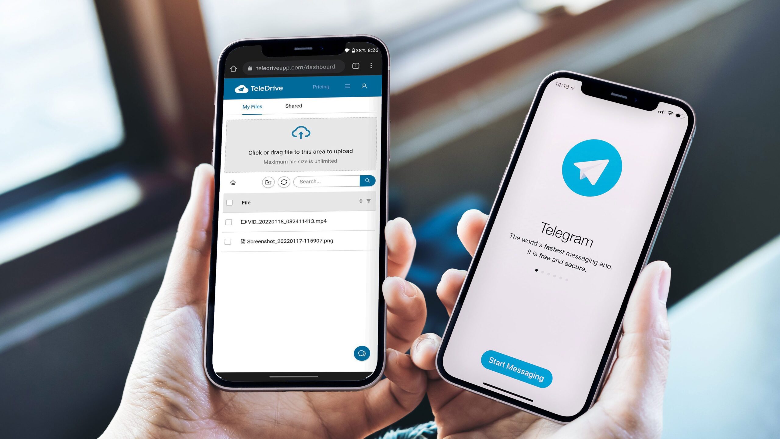 Como Desactivar el Contenido Sensible en Telegram iPhone